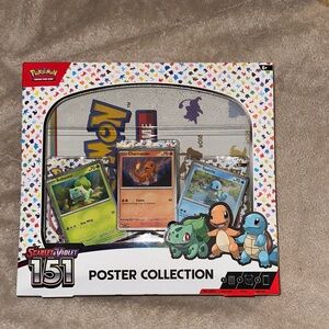 Scarlet & Violet 151 Poster Collection New sealed product